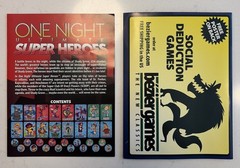 One Night Ultimate Super Hero’s & Alien, 3-10 Players, 14+ (B1-A3)