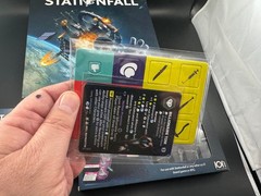 Ion Stationfall Board Game Collection with Standees Miniatures Mat BGG Promo