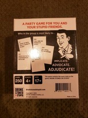 Who’s Most Likely To… A Party Game – Drunk Stoned or Stupid NEW & Sealed. H