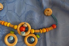 Rattles with Bells, Pullers, Toddler, Kids Toys, Musical Education