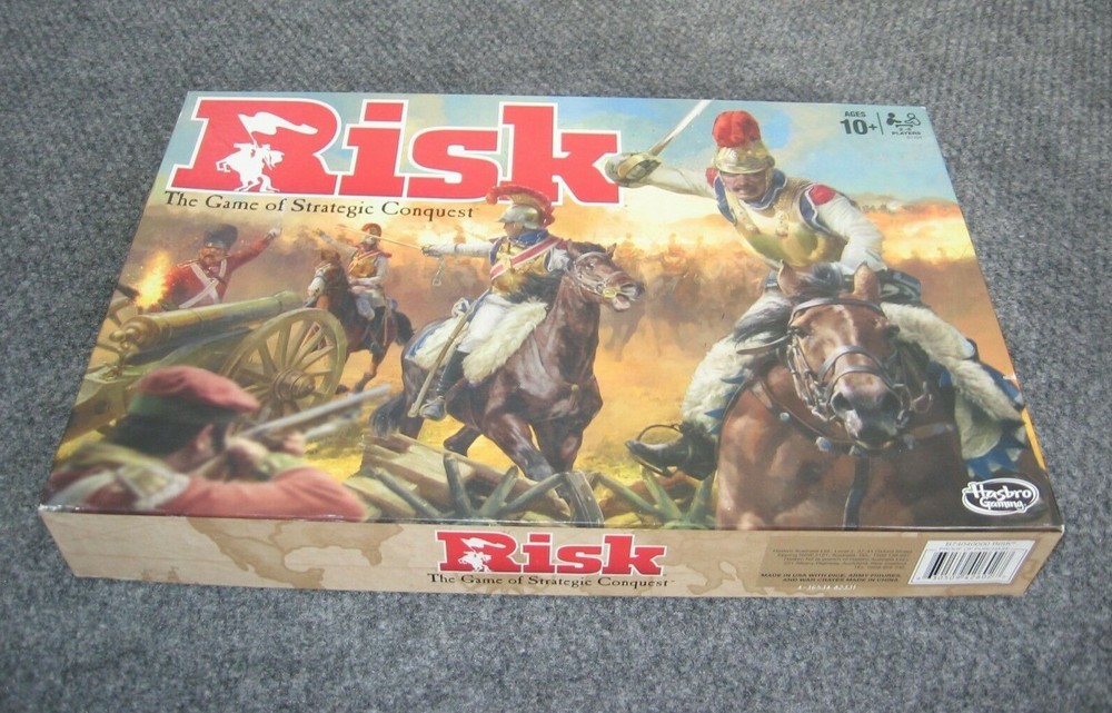 RISK Board Game 2015 Edition 100% Complete Strategic Conquest War Strategy RPG