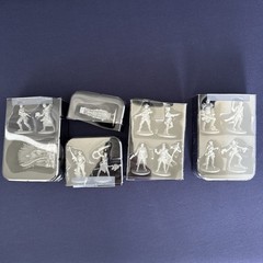 Waste Knights 2nd Ed Board Game Kickstarter All-In Big Box Post-Apoc Complete