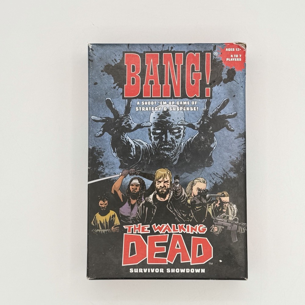 Bang! The Walking Dead Survivor Showdown Card Game USAOPOLY Ages 13+