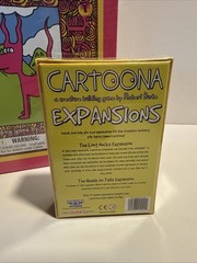 Cartoona Creature Building Game – Robert Burke Gamesalute New W/expansions