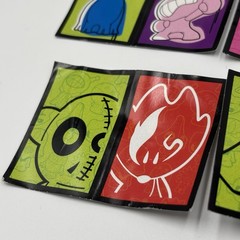 Amazing Graphics Stickers – European Turkey release Urban Toys Gogos Crazy Bones