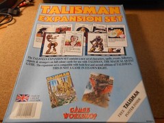 Games Workshop Talisman Expansion Set Unpunched Japanese Rules 1986!