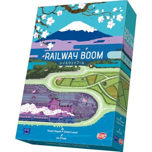 Arclight Railway Boom (2-4 players, 60-120 minutes, ages 14 and up) Board Game