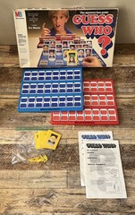 Guess Who? Vintage 1991 Board Game Milton Bradley 100% Complete w/ Instructions