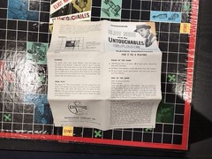 1961 Eliot Ness Untouchables BOARD GAME No Splits 100% Complete Transogram