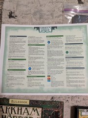 Fantasy Flight Games Arkham Horror Board Game 2nd Edition organizer included