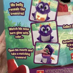 Dragon Snacks Game Goliath Kids Electronic Magical Purple COMPLETE 2-4 Players
