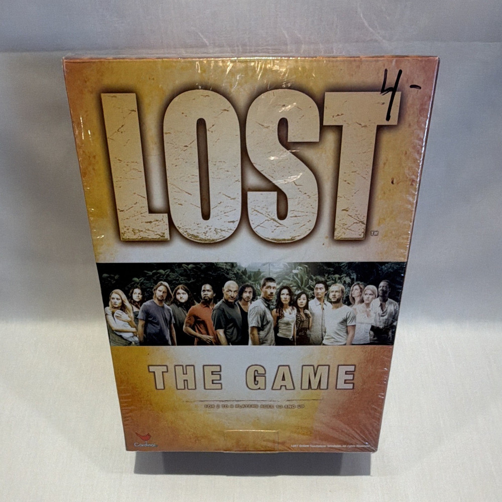 Cardinal LOST: The Game Board Game Sealed Complete 2004, 2-10 Players Ages 13+