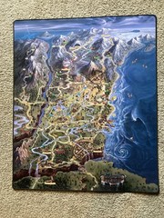 The Isofarian Guard Double-Sided Neoprene Game Mat World Map