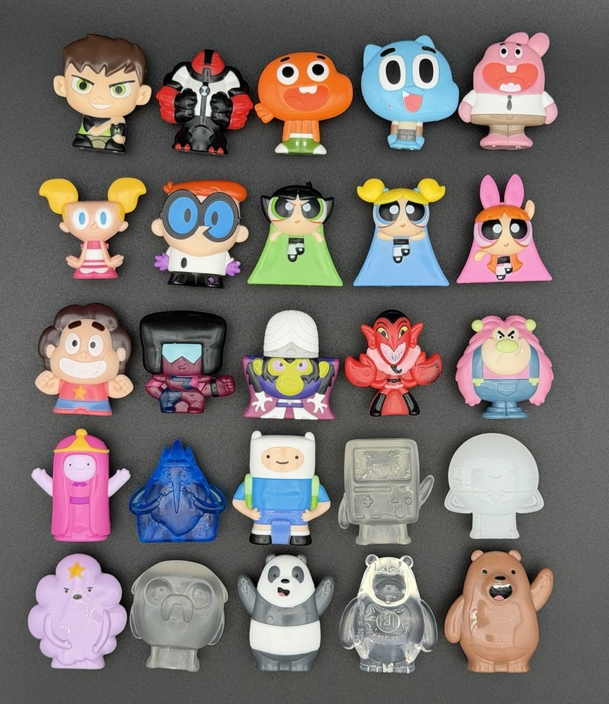 Crazy Bones Cartoon Network 2025 Mexico Bimbo Little Bites Full Set 25