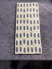 Vintage 1986 Chickenfoot Domino Game Serial #10278 Louis & Betty Howsley