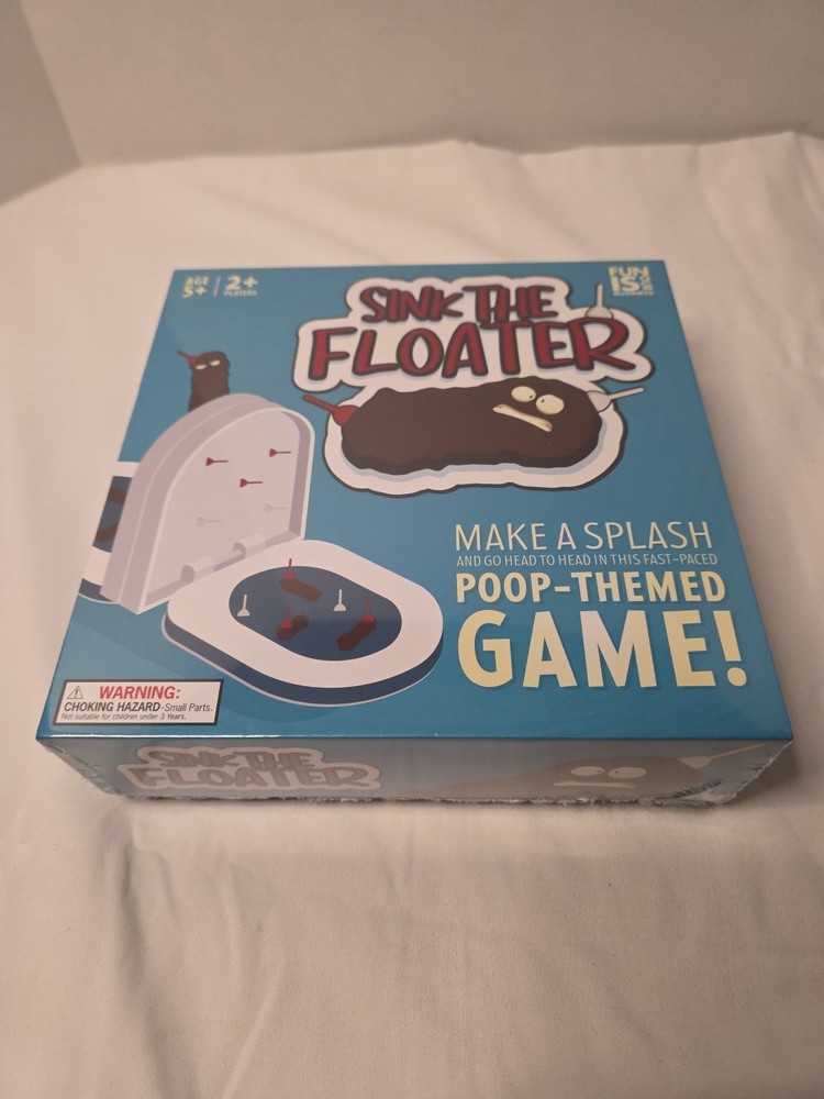 Sink the Floater Game Fast-Paced Poop-Themed Game Brand New Sealed
