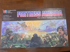 1986 Fortress America Game by Milton Bradley Complete Ready To Play Vintage War