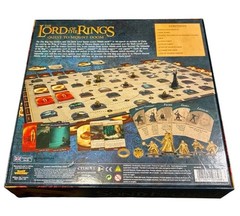Lord of the Rings Quest to Mount Doom Board Game, sleeved, built, Games Workshop