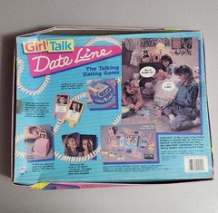 GIRL TALK DATE LINE 1989 BOARD GAME COMPLETE IN ORIGINAL BOX