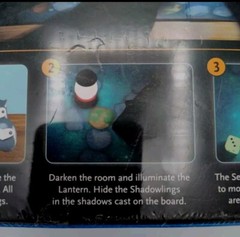 Shadows in the Forest Play in the Dark Strategy Game ThinkFun Ages 8+ Complete