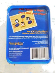 The Original LCR Left Center Right Dice Game Blue Tin George & Company
