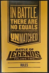 Unmatched: Battle of Legends Volume 2 Fantasy Board Game NM, COMPLETE GAME