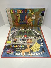 1973 Scooby Doo Where Are You Board Game by Milton Bradley – INCOMPLETE #4318