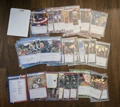 Marvel Champions Captain America Hero Pack Used MISSING ALLIES CARDS