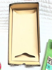 VINTAGE E.S. LOWE WHEEL OF FORTUNE HORSE RACING GAME with original box roulette