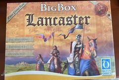 Lancaster Big Box First Print Run Board Game Game + 2 Expansions Complete HTF!