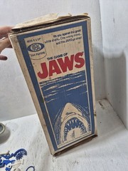Vintage 1975 The Game Of Jaws Ideal With Box Missing Pieces Incomplete Set 1970s