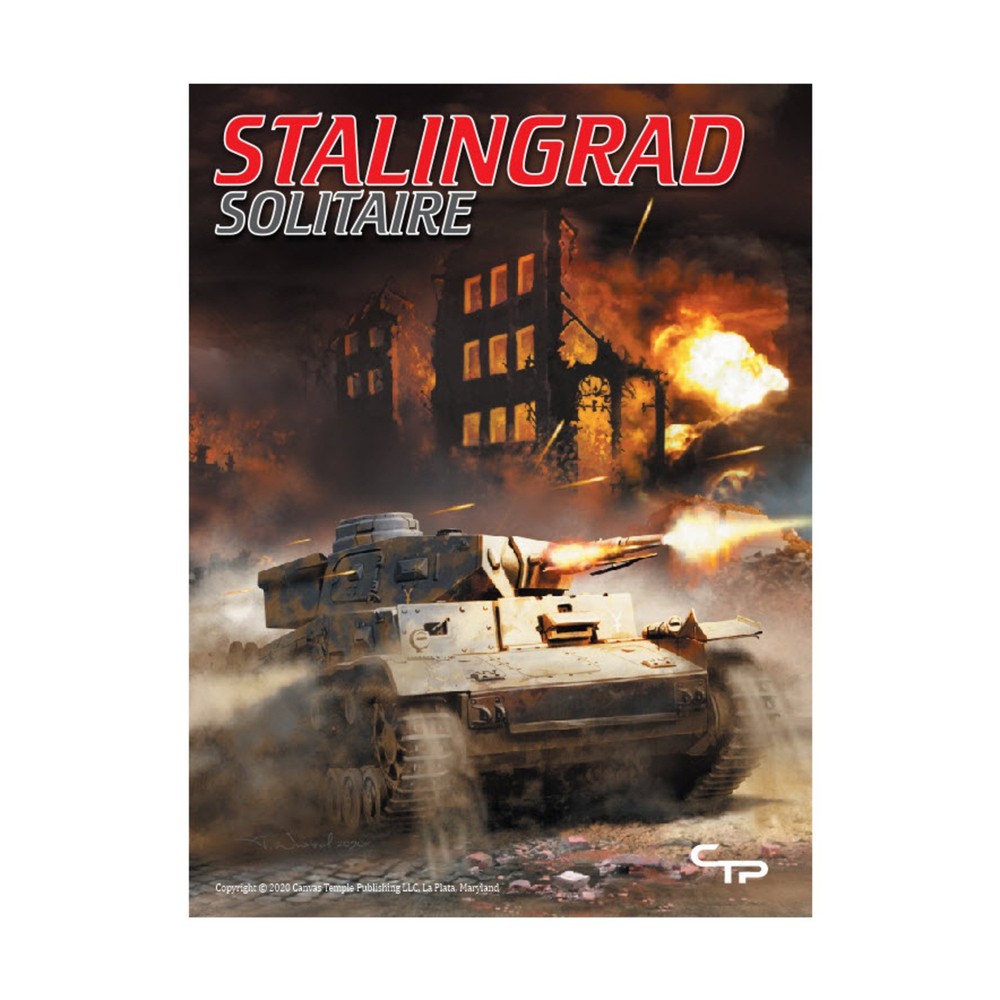 Canvas Temple WWII Wargame Stalingrad Solitaire Box SW (New)