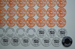 1995 Mortal Kombat Dunkin Tazos /1992 Mortal Kombat Midway 2 Series Pogs 12/13+