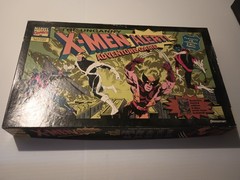 1992 Pressman Marvel Comics Uncanny X-Men Alert Adventure Board Game Complete