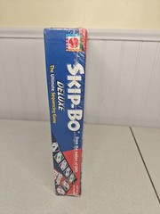 NEW SEALED Skip Bo Deluxe Sequencing Card Board Game Mattel 2001 Family Kids Uno
