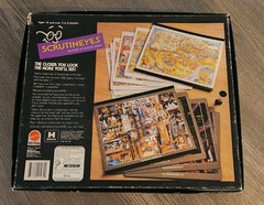 Scrutineyes 1992 Complete Game of Closer Looks Mattel Board Game 100% complete