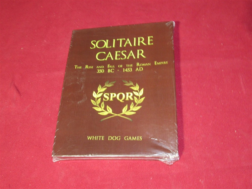 White Dog Games: Solitaire Caesar: Sealed