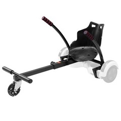Self-Balancing Scooter Kit-Kart Seat Attachment for Hoverboard with LED Lights