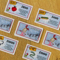 Operation Dr. Seuss Grinch Board Game Holiday Family Fun by USAopoly
