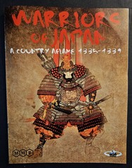 “WARRIORS OF JAPAN” WAR BOARD GAME – MMP – PUNCHED, COMPLETE