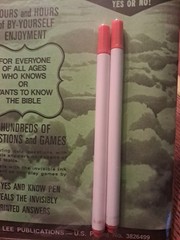 Lee Publications Sealed Yes & Know Bible New Testament Quiz Book Invisible Ink