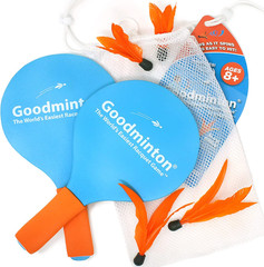 Goodminton – the World’S Easiest Racquet Game – an Indoor Outdoor Year-Round Fun