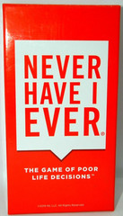 Never Have I Ever Party Card Game 4-12+ Players – New – Opened Box