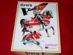 3W – HENRY V – 4 Battles from the Hundred Years War Game (PUN) EX RARE