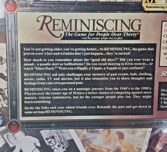 Reminiscing the Millennium Edition Board Game TDC Games USA New Sealed