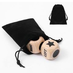 Fun Left Right Center Dice Game 3PCS 1.2 Inch Roll Dice Set Family Party Lot NEW