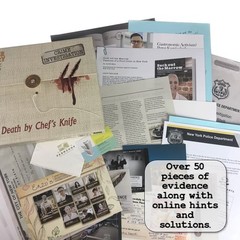 Case Files: Death by Chef’s Knife for 1 or More Players Ages 14 and Up