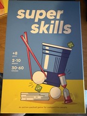 Super Skills Board Game 2-10 Players Ages 8 and Up 30-60 Minutes Complete