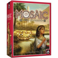 Forbidden Games “Mosaic A Story of Civilization” Game Brand New-By Glenn Drover