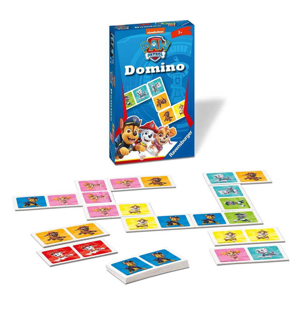 Ravensburger Paw Patrol Dominoes Game for Kids Age 3 Years Up, 2 to 4 Players Cl